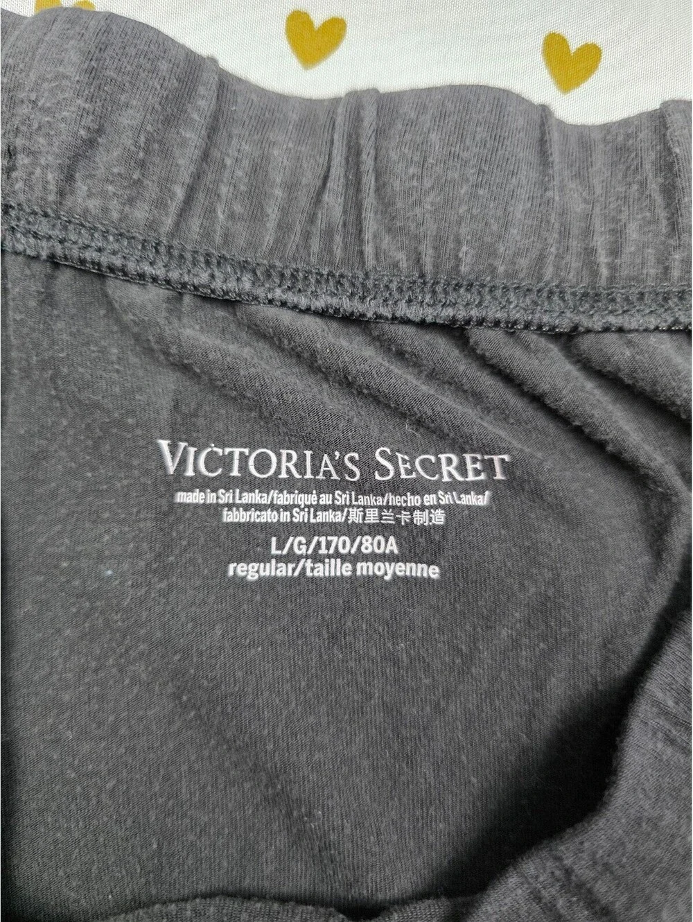 Victorias Secret Black Large Modal Soft Lounge Sleep Pants Pajama Bottoms - Picture 4 of 5